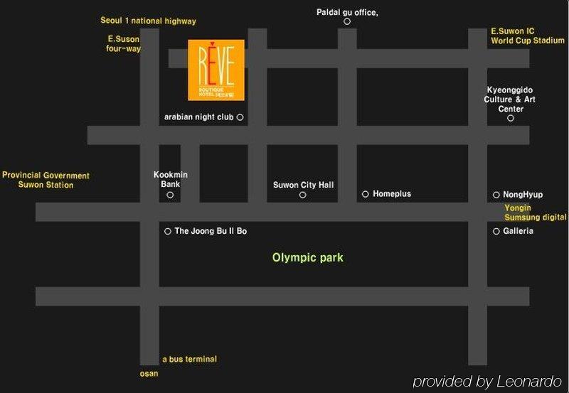 Suwon Reve Hotel Eksteriør bilde